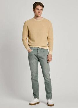 PANTALÓN VAQUERO TAPERED JEANS 701 PALM GREEN