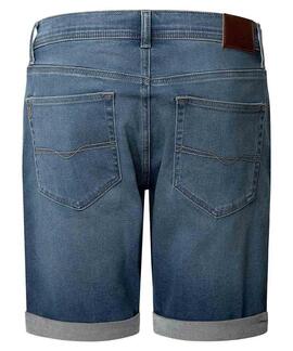 BERMUDA VAQUERA TRACK SHORT SLIM FIT HV1 DENIM GYMDIGO