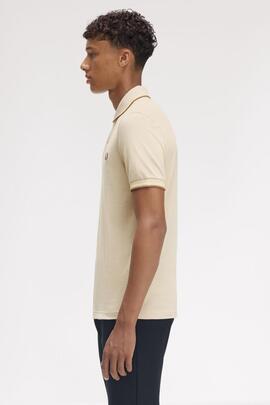POLO TWIN TIPPED M3600 Y56 OATMEAL / CHAMPION`S GOLD / SHADE