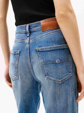 PANTALÓN VAQUERO LAYLA HIGH RISE SLIM STRAIGHT BI0134 DENIM
