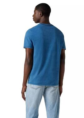 CAMISETA LEVI'S® ORIGINAL HOUSEMARK AZUL INDIGO VIGORÉ