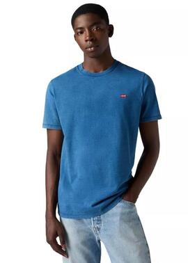 CAMISETA LEVI'S® ORIGINAL HOUSEMARK AZUL INDIGO VIGORÉ