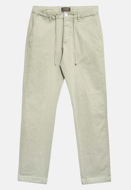 PANTALÓN JOGGER LIGERO CON CORDÓN BEIGE