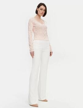 JERSEY ROSIE ESCOTE PICO CON LOGOTIPO 4G ROSA
