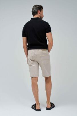 BERMUDA JOGGER S-ACTIV WASHED COLORS BEIGE