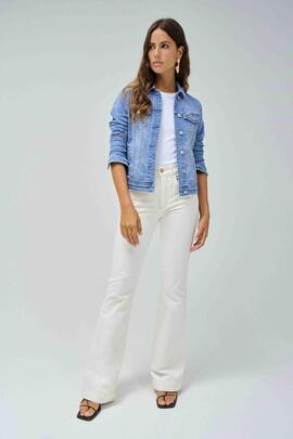 CAZADORA VAQUERA SLIM FIT EN DENIM AZUL