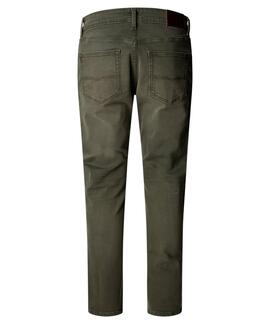 PANTALÓN VAQUERO DE HOMBRE STANLEY TAPER FIT VERDE CAQUI
