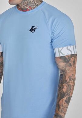 CAMISETA MANGA CORTA TECH T-SHIRT CELESTE