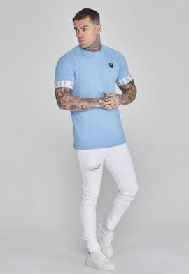 CAMISETA MANGA CORTA TECH T-SHIRT CELESTE