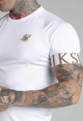 CAMISETA MANGA CORTA TECH T-SHIRT BLANCO