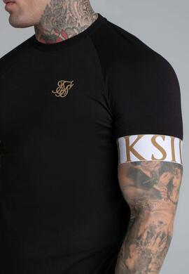 CAMISETA MANGA CORTA TECH T-SHIRT NEGRA