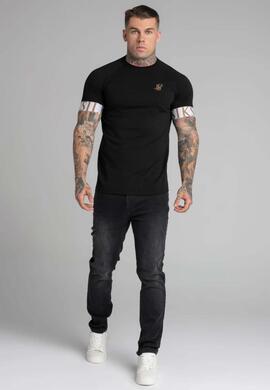 CAMISETA MANGA CORTA TECH T-SHIRT NEGRA