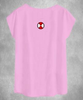 CAMISETA DE MUJER LASAL DAY DEAD ROSA