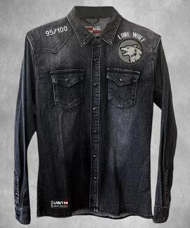 SOBRECAMISA DE HOMBRE LASAL ADVENTURE NEGRA