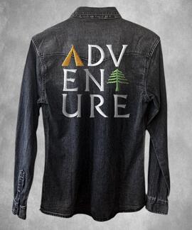SOBRECAMISA DE HOMBRE LASAL ADVENTURE NEGRA