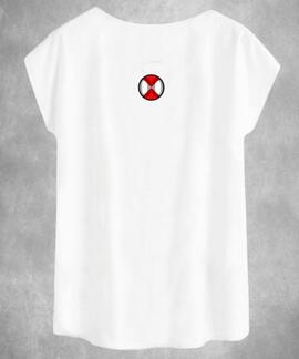 CAMISETA DE MUJER LASAL FRY BLANCA