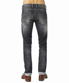 PANTALÓN VAQUERO SPIKE REGULAR FIT H93 GRIS OSCURO