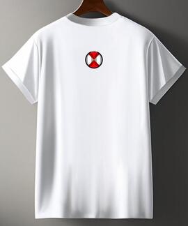 CAMISETA DE HOMBRE LASAL BAD TIGER BLANCA