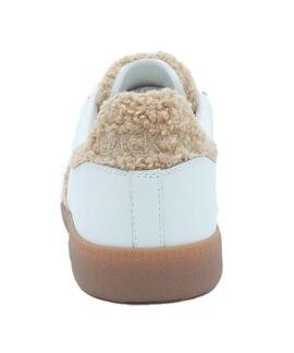 ZAPATILLAS DE MUJER BACK 70 CLOUD 506 WHITE LEATHER FUR BEIG