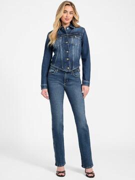 CAZADORA VAQUERA ANNALISE SHACKET SLIM FIT DENIM AZUL