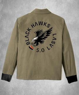 SOBRECAMISA DE HOMBRE LASAL BLACK HAWKS TABACO