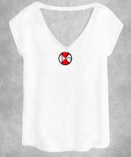 CAMISETA DE MUJER LASAL LARGE BLANCA
