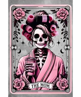 CAMISETA DE MUJER LASAL THE MOM BLANCA