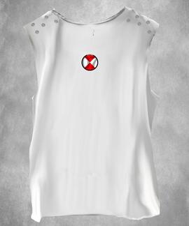 CAMISETA DE MUJER LASAL JOKE BLANCA