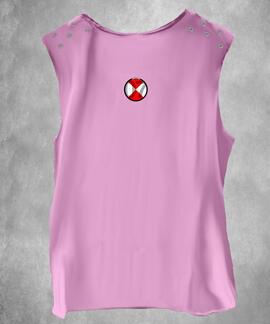 CAMISETA DE MUJER LASAL JOKE ROSA