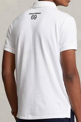 POLO DE HOMBRE LASAL UNIVERSITY BLANCO