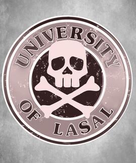 POLO DE HOMBRE LASAL UNIVERSITY ROSA