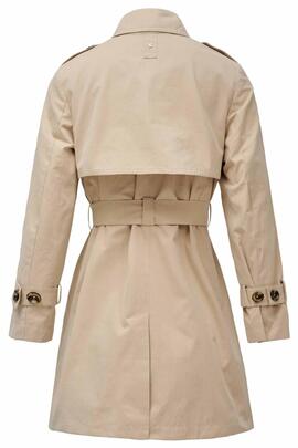 TRENCH DE MUJER CAMEL
