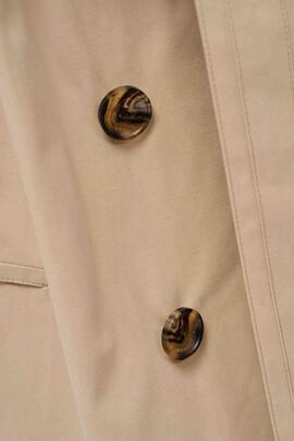 TRENCH DE MUJER CAMEL