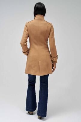 CHAQUETA DE PAÑO GRACE SLIM FIT CAMEL