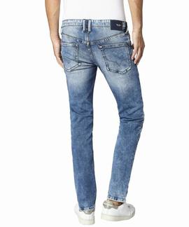 PANTALÓN VAQUERO HATCH SLIM FIT GB4 GYMDIGO DENIM