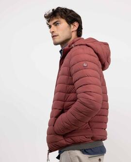 CHAQUETA ACOLCHADA BÁSICA ROJO
