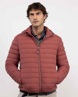CHAQUETA ACOLCHADA BÁSICA ROJO