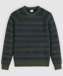 JERSEY PUNTO PRESIDIO MANGA RAGLAN EWAN FAIRISLE DUFFEL BAG