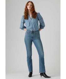 PANTALÓN VAQUERO 725™ BOOTCUT DE TIRO ALTO HINT OF TINT