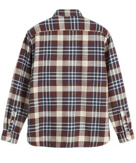 SOBRECAMISA JACKSON WORKER RELAXED FIT LORCAN PLAID ROAD TWI