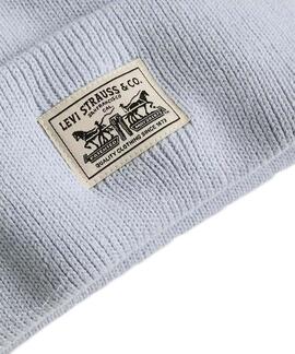 GORRO DE MUJER LEVI'S® BACKPATCH CELESTE