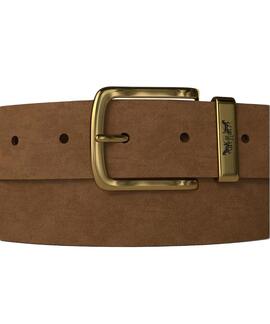 CINTURÓN LEVI'S® METAL TWO HORSE KEEPER CAMEL