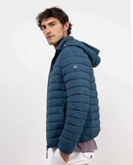 CHAQUETA ACOLCHADA BÁSICA AZUL