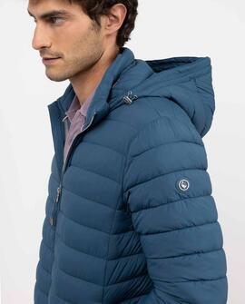CHAQUETA ACOLCHADA BÁSICA AZUL