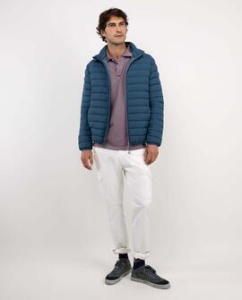 CHAQUETA ACOLCHADA BÁSICA AZUL