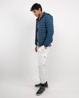 CHAQUETA ACOLCHADA BÁSICA AZUL