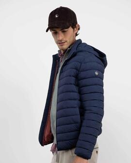 CHAQUETA ACOLCHADA BÁSICA AZUL MARINO