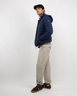 CHAQUETA ACOLCHADA BÁSICA AZUL MARINO