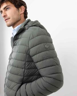 CHAQUETA ACOLCHADA BÁSICA VERDE
