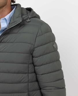 CHAQUETA ACOLCHADA BÁSICA VERDE